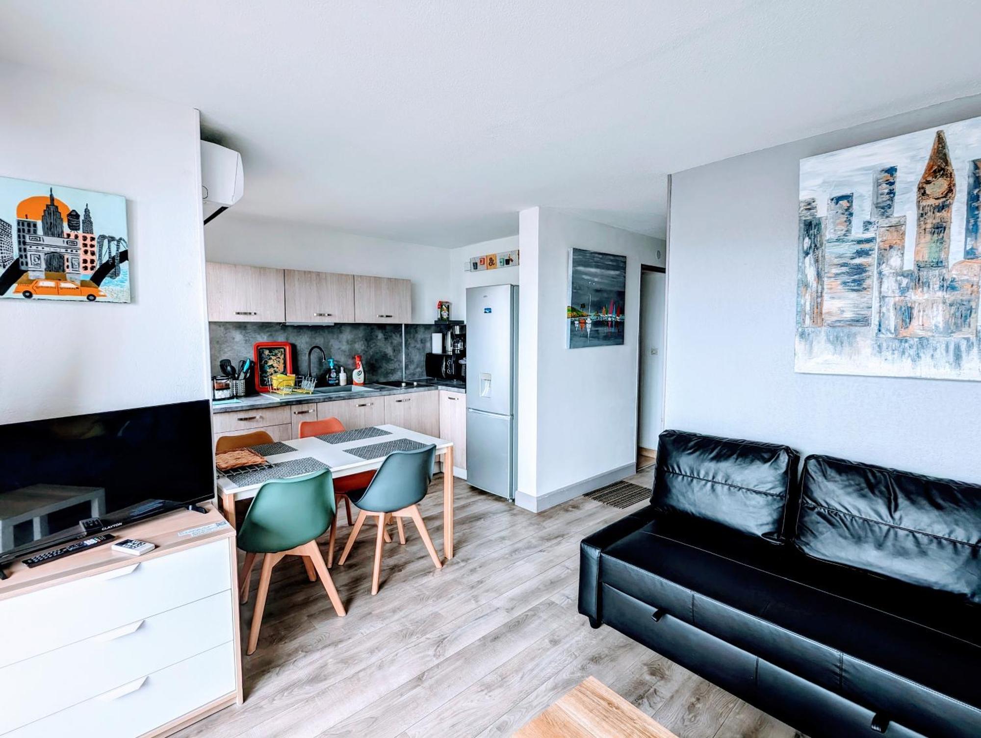 T2 Climatise Vue Sur Mer, Wifi, Piscine Et Parking Sète Zewnętrze zdjęcie