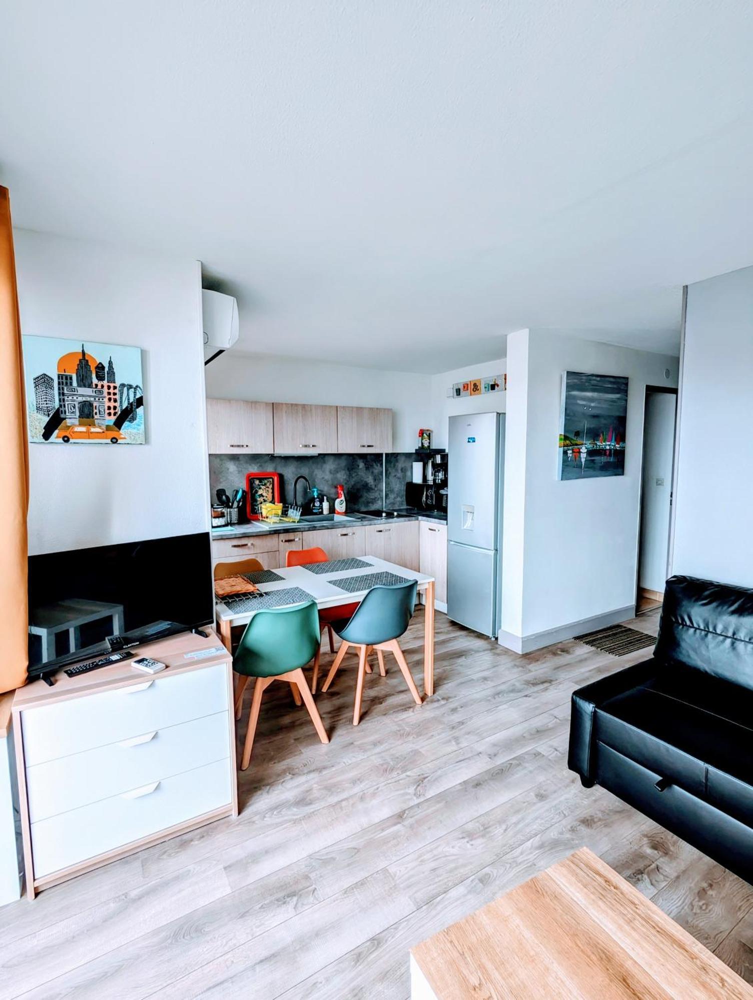 T2 Climatise Vue Sur Mer, Wifi, Piscine Et Parking Sète Zewnętrze zdjęcie